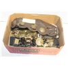Image 1 : ESTATE COIN BELTS & WATCHES IN BOX ALL TOGETHER