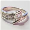Image 1 : JP947-131 SILVER CZ RING