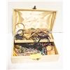 Image 1 : VINTAGE JEWELRY BOX FULL OF ESTATE JEWELRY-ESTATE