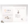 Image 2 : #968-1.00 CT GRA CERTIFIED ROUND BRILLIANT CUT