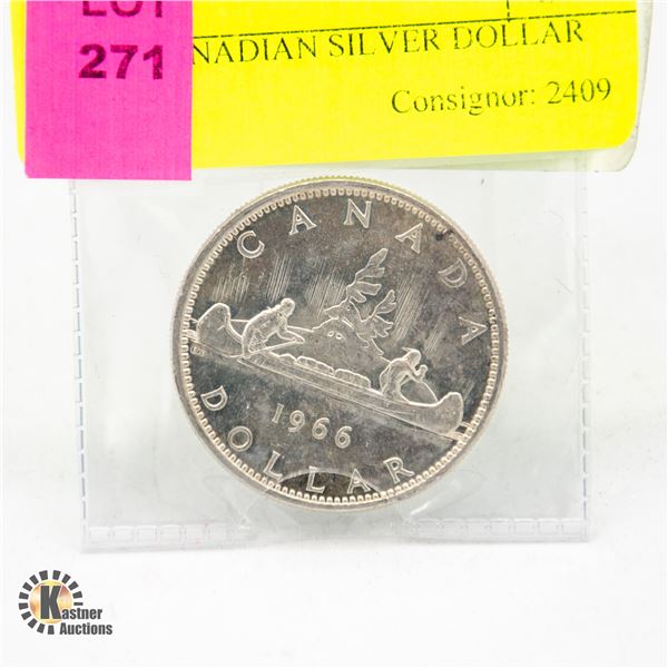 1966 CANADIAN SILVER DOLLAR