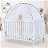 Image 1 : NEW SOUTH TO EAST 1ST GENERATION WHITE CRIB TENT