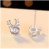 Image 4 : 2 CT GRA CERTIFIED MOISSANITE 925 SILVER EARRINGS