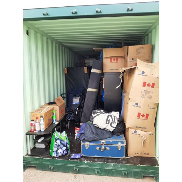 CONTENTS OF 8' X 20' SEACAN