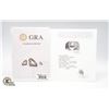 Image 3 : #137-1.00 CT GRA CERTIFIED ROUND BRILLIANT CUT