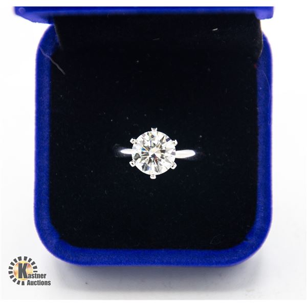 #129-3.00 CT GRA CERTIFIED ROUND BRILLIANT CUT