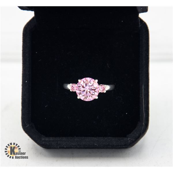 #116-3.00 CT ROUND BRILLIANT CUT MOISSANITE