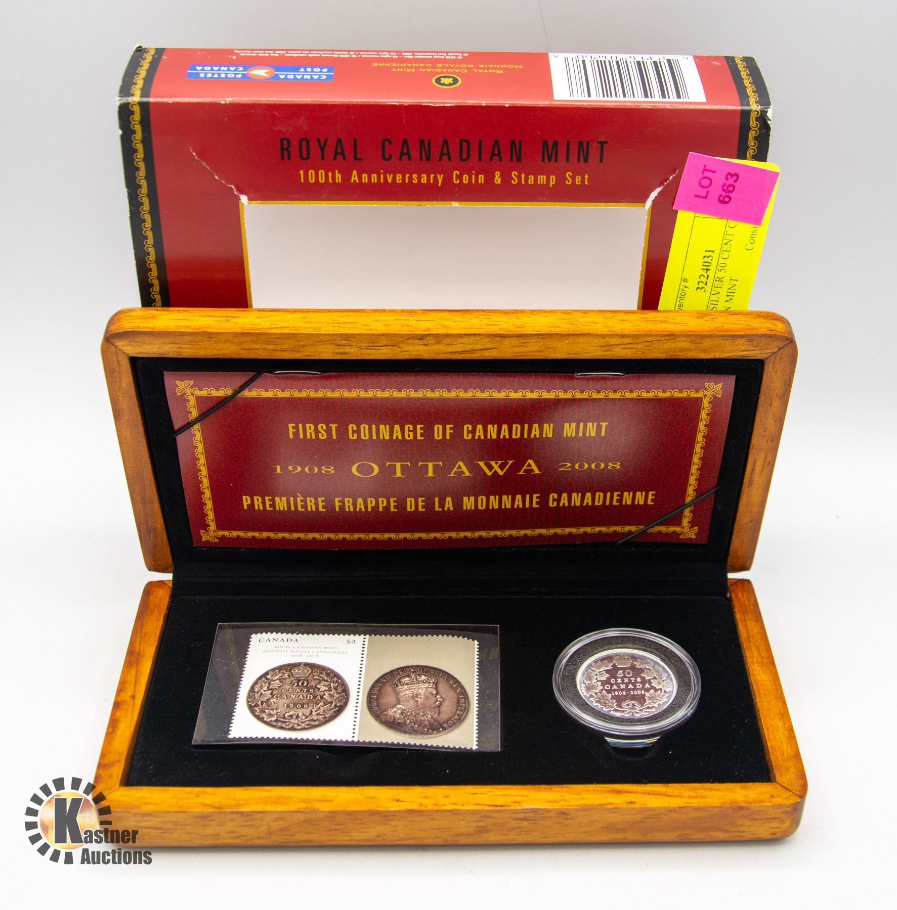 1908 Coin Set 1908-2008 SILVER 50 CENT COIN SET CANADIAN MINT