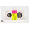 Image 1 : 1867/1967 CANADIAN $.25 & $.50 COINS (SILVER)