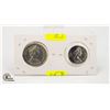 Image 2 : 1867/1967 CANADIAN $.25 & $.50 COINS (SILVER)