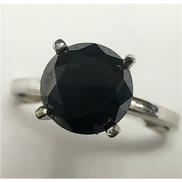BZ1957-60K 14K BLACK DIAMOND(2.9CT) RING