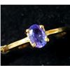Image 1 : BZ1957-54K 10K TANZANITE(0.5CT) RING