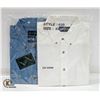 Image 1 : NEW MEN'S SHIRTS 1DENIM 1WHITE SIZE XL