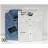 Image 1 : NEW MEN'S SHIRTS 1DENIM 1WHITE SIZE XL