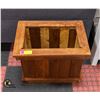 Image 1 : HANDMADE WOODEN GARDEN PLANTER