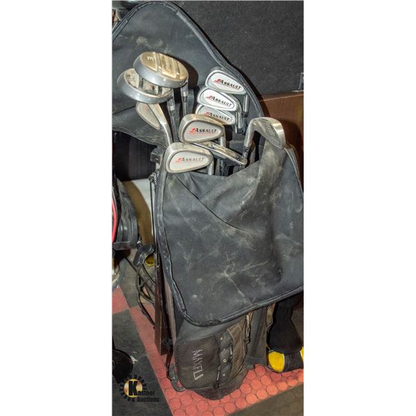 MAXFLI GOLF BAG & CLUBS