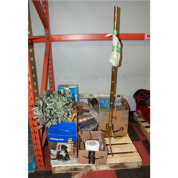 PALLET OF HOUSEHOLD ITEMS