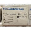 Image 1 : CASE OF NITRILE EXAMINATION GLOVES SIZE LRG 1000PC