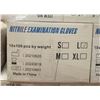Image 1 : CASE OF NITRILE EXAMINATION GLOVES SIZE LRG 1000PC