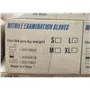 Image 1 : CASE OF NITRILE EXAMINATION GLOVES SIZE LRG 1000PC