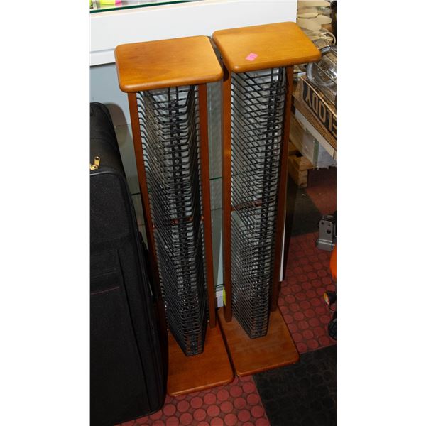 2 X CD TOWERS