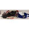 Image 1 : ASSORTMENT OF CAMERAS 1 SET IN BLUE BAG 1 SET IN