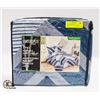Image 1 : NEW COMFORT PLUS 3 PC REVERSIBLE DUVET COVER SET
