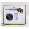 Image 1 : NEW HERBAL GLASS PIPE WITH GRINDER & SPOON