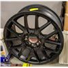 Image 1 : TOUREN 3260 MATTE BLACK STEEL 17" SPARE RIM