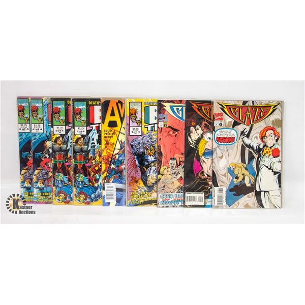 LOT OF 10 COLLECTOR COMICS.