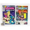 Image 1 : MAGIK #2. 4 COLLECTOR COMICS.