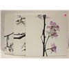 Image 1 : 3 DECORATIVE PICTURES OF FLOWERS 23.75" X 23.5"