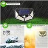 Image 2 : 100 LED WATERPROOF WALL SENSOR LAMP SOLAR CHARGING