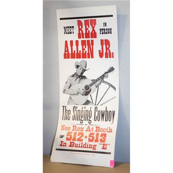 3 REX ALLEN JR POSTERS