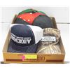 Image 1 : 10 ASSORTED BALL CAPS / SOME WITH TAGS