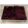 Image 1 : BOX WITH 7 WINE COLOURED VALANCES WITH