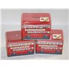 Image 1 : THREE LONDON BUS TIN BANKS WITH WALKERS