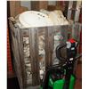 Image 1 : CRATE FULL OF PORCELAIN + STAINLESS STEEL VANITY
