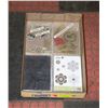 Image 1 : FLAT OF RUBBER STAMPS FOR CRAFT CARD MAKING