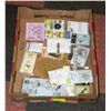 Image 1 : LARGE FLAT OF NEW SEALED RUBBER STAMPS