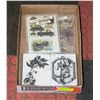 Image 1 : CRAFTING STAMPS AND DIES FOR CARD MAKING OR
