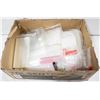 Image 1 : BOX FULL OF CRAFTING PLASTIC BAGS AND STORAGE