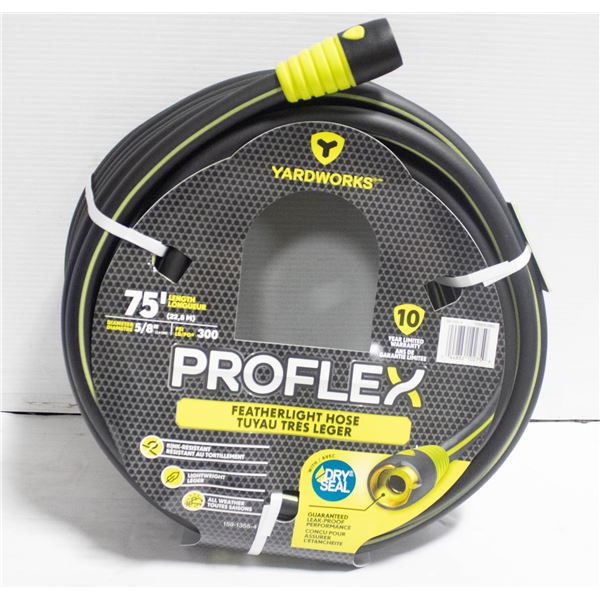 NEW YARDWORKS PROFLEX HEAVY DUTY 75 FT GARDEN
