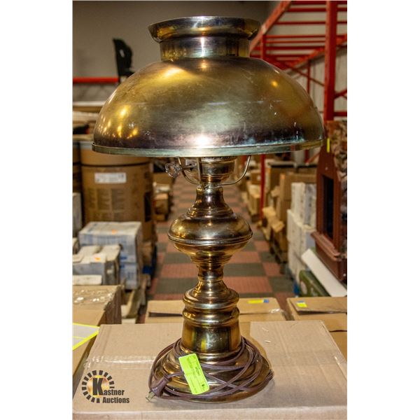 BRASS LAMP 21" HIGH