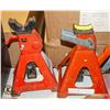 Image 1 : PAIR OF AUTOMOTIVE JACK STANDS.