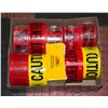 Image 1 : 10 ROLES OF DANGER/CAUTION TAPE