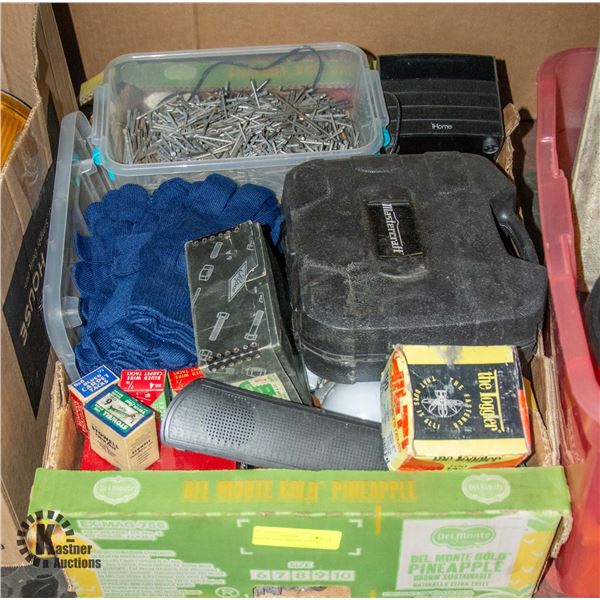 TRAY OF SHOP MISCELLANEOUS