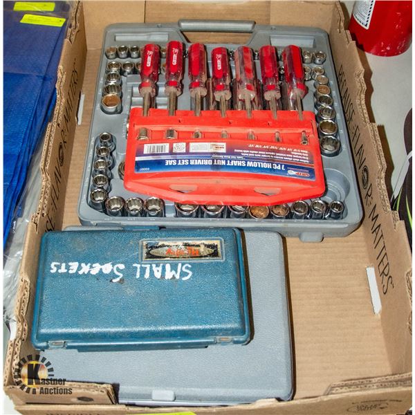 TRAY OF ASSORTED TOOLS
