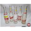 Image 1 : Red / White ACL Theme Bottles (5)