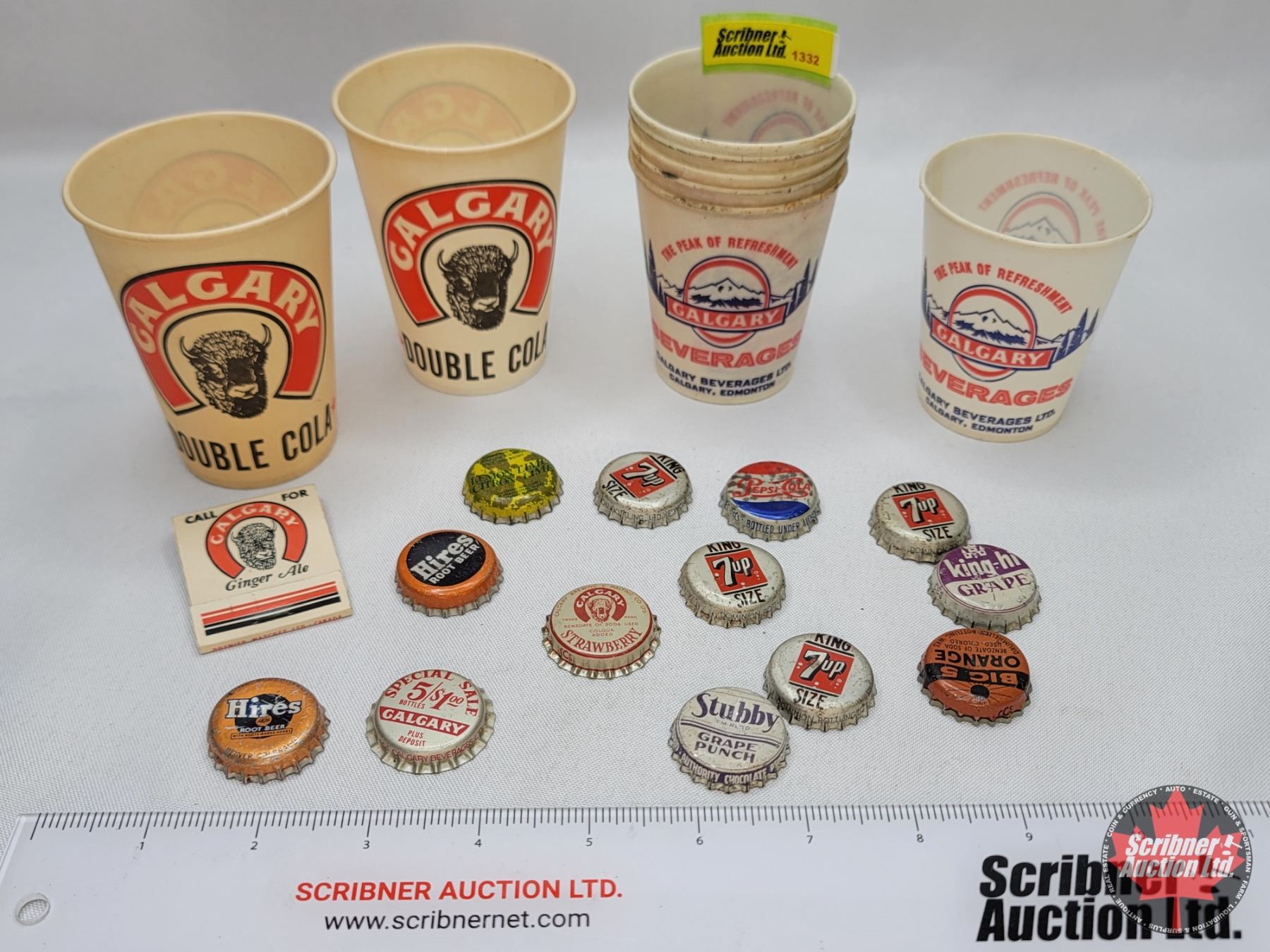 Collector Combo : Bottle Caps & Paper Cups